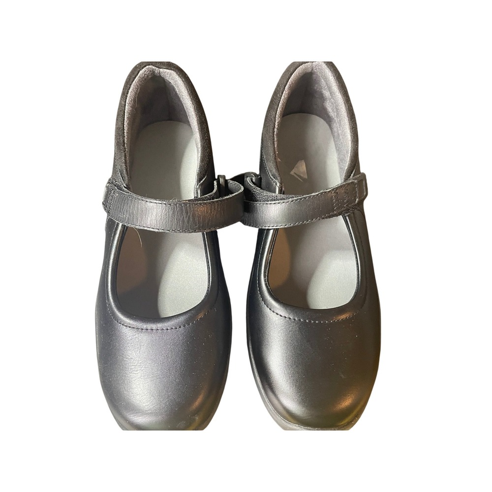 Anodyne No. 33 Black Leather Mary Jane Diabetic Orthopedic Shoes Women Size 7.5M